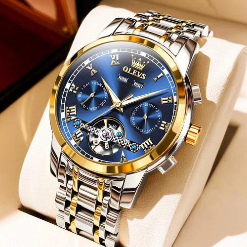 【明星同款】夜光防水镂空机械表