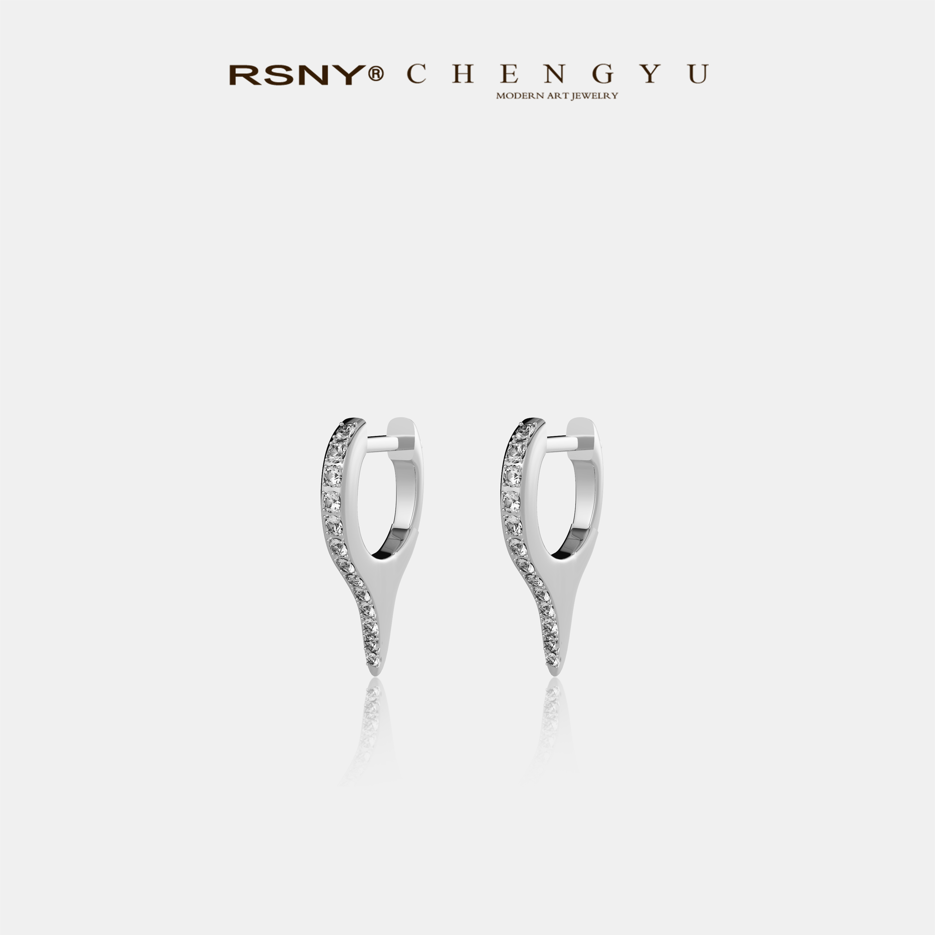 RSNYCLASSICCHAIN几何耳环