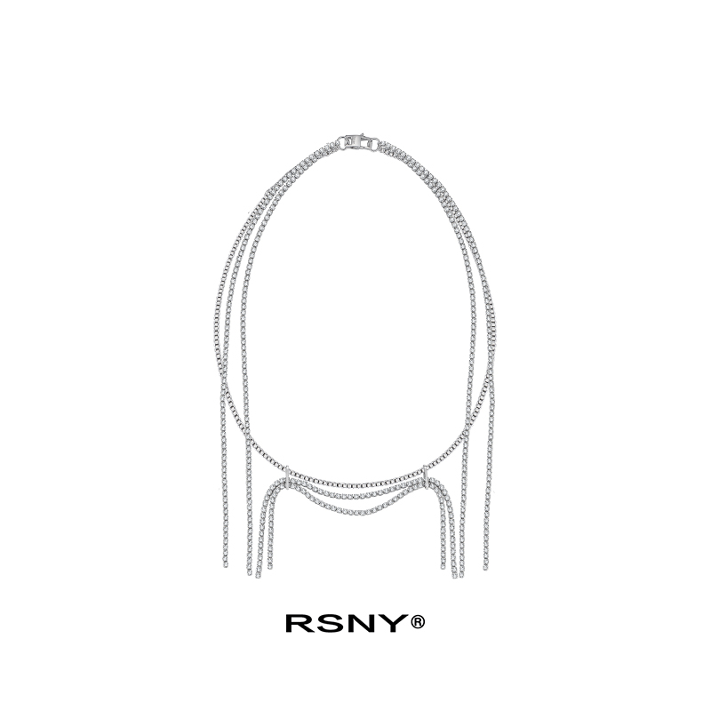 RSNY设计师款项链女多层小众
