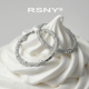 RSNY造型耳环ins风时尚 新品 气质百搭通勤精致简约显脸小耳饰女