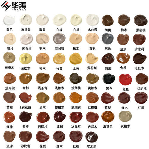 家具补漆修补膏木门修复神器地板划痕破损补色实用工具箱水性漆