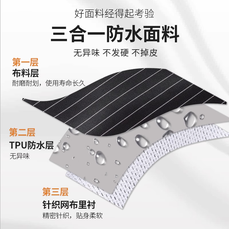 可拆卸加厚擦手巾围裙防水防油2025新款高级家用厨房上班夏季