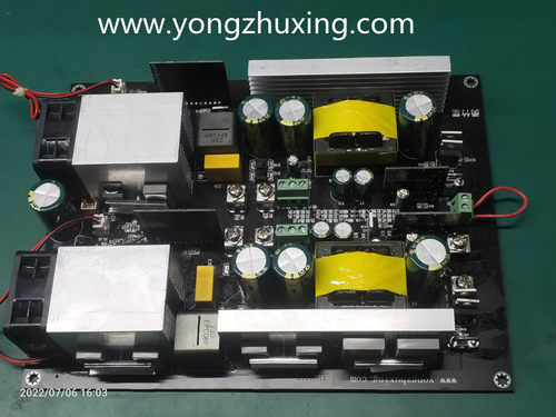 勇竹星IR2092双声道1KW车载户外音响D类HIFI数字功放板裸板一体板