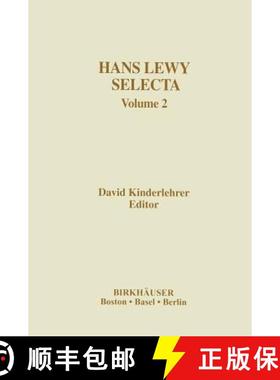 【3-4周达】Hans Lewy Selecta: Volume 2 [9780817635244]