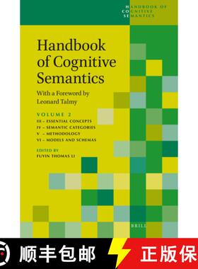 预订 Handbook of Cognitive Semantics (Part 2): With a Foreword by Leonard Talmy [9789004526600]