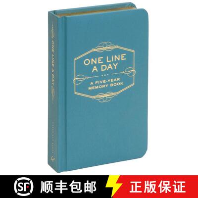 现货 精装 每日一行：五年日记本 One Line A Day: A Five-Year Memory Book: (5 Year Journal, Daily Journa... [9780811870191]