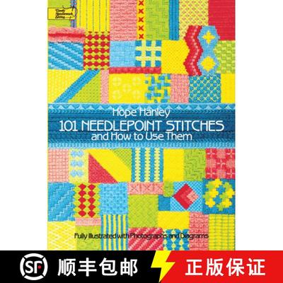 预订 101 Needlepoint Stitches and How to Use Them: Fully Illustrated with Photographs and Diagrams [9780486250311]