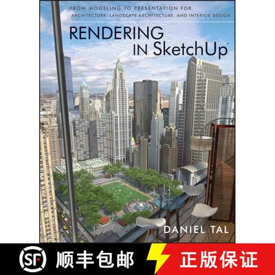 【3-4周达】Rendering In Sketchup: From Modeling To Presentation For Architecture, Landscape Architect... [9780470642191]
