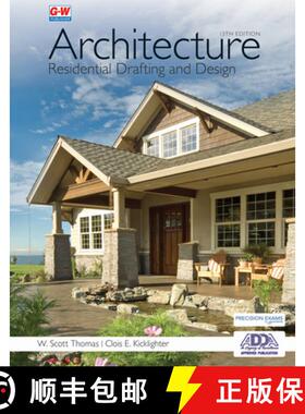 预订 Architecture: Residential Drafting and Design [9781649259738]