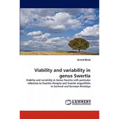 【4周达】Viability and Variability in Genus Swertia [9783838393278]