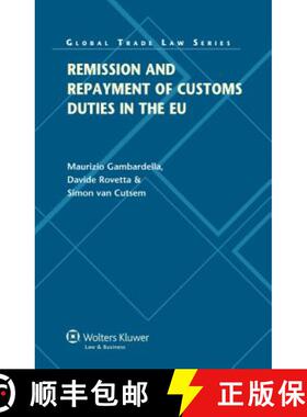 预订 Remission and Repayment of Customs Duties in the EU [9789041147646]