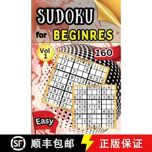 【3-4周达】Sudoku Easy for Beginers Vol 1: 160 Easy Sudoku Puzzles and Solutions - Perfect for Beginn... [9787185472891]