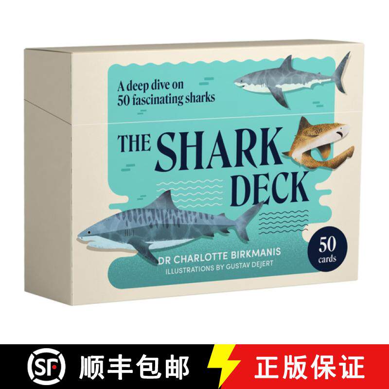 【3-4周达】The Shark Deck : A deep dive on 50 fascinating sharks [9781923049208]