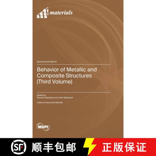 【3-4周达】精装 Behavior of Metallic and Composite Structures (Third Volume) [9783725851331]