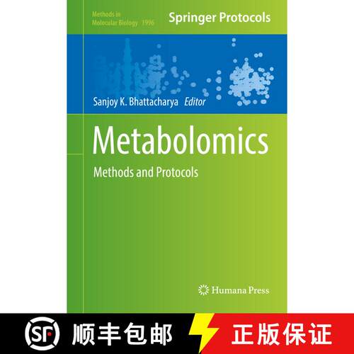 【3-4周达】精装 Metabolomics: Methods and Protocols [9781493994878]