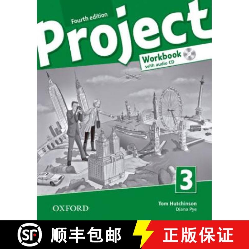【3-4周达】Project: Level 3: Workbook with Audio CD and Online Practice [9780194762922]