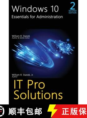 【3-4周达】Windows 10, Essentials for Administration, Professional Reference, 2nd Edition [9781666000641]