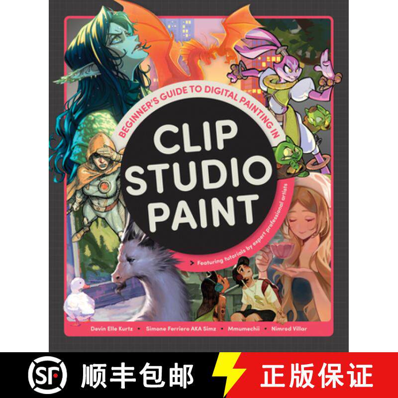 【3-4周达】Beginner's Guide to Digital Painting in Clip Studio Paint: How to create art on your table... [9781912843961]图片