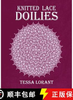 【3-4周达】Knitted Lace Doilies [9780906374542]