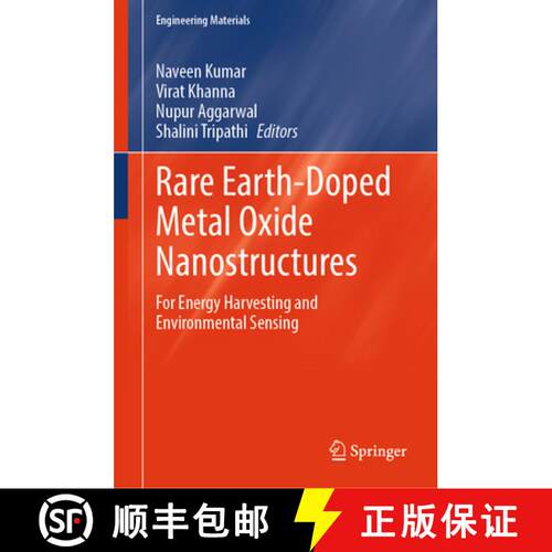 【3-4周达】精装 Rare Earth-Doped Metal Oxide Nanostructures : For Energy Harvesting and Environmental... [9789819561919]