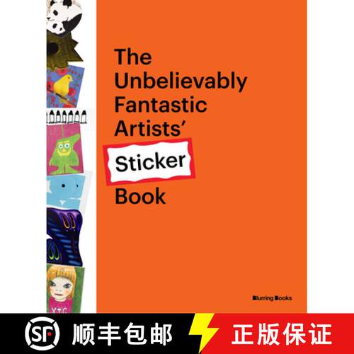 【3-4周达】The Unbelievably Fantastic Artists' Stickers Book [9798986197517]