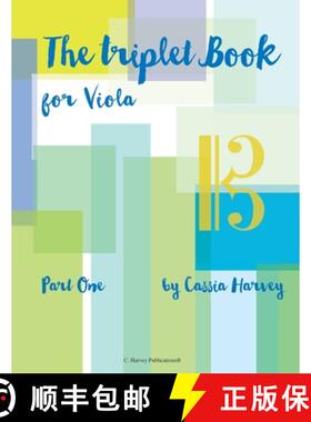 【3-4周达】The Triplet Book for Viola, Part One [9781635231168]