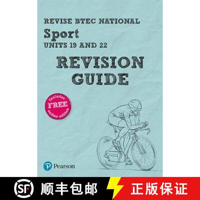 【3-4周达】Pearson REVISE BTEC National Sport Units 19 & 22 Revision Guide inc online edition - 2023 ... [9781292221649]