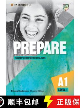 【3-4周达】Prepare Level 1 Teacher's Book with Digital Pack [9781009023023]
