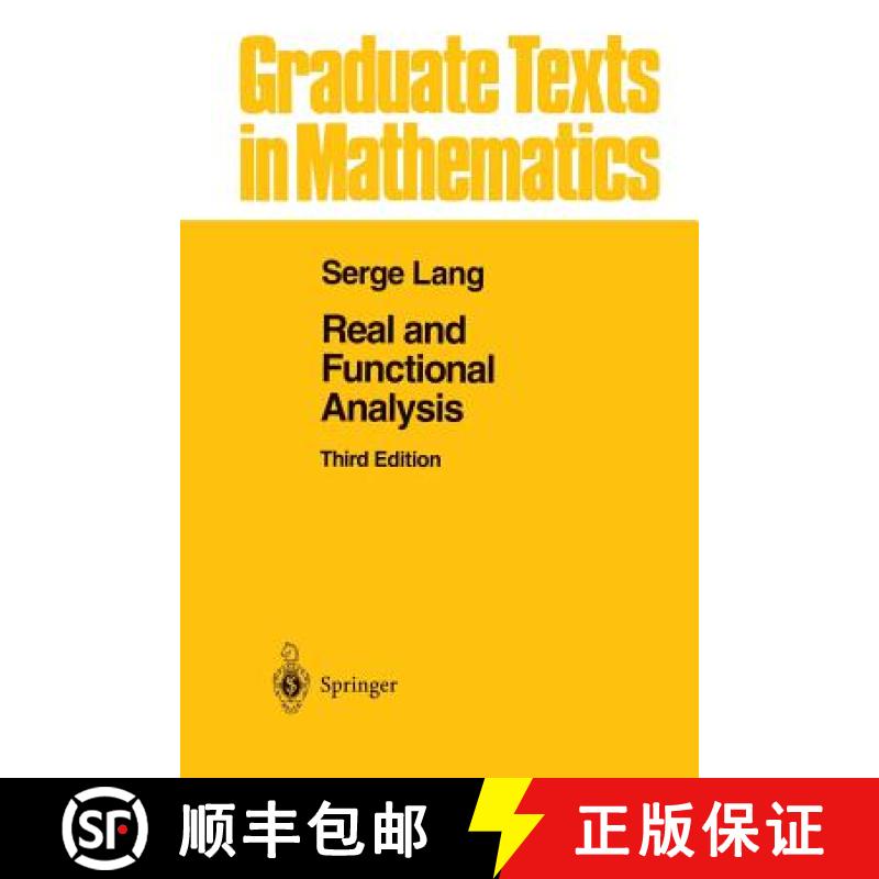 【3-4周达】Real and Functional Analysis [9781461269380]