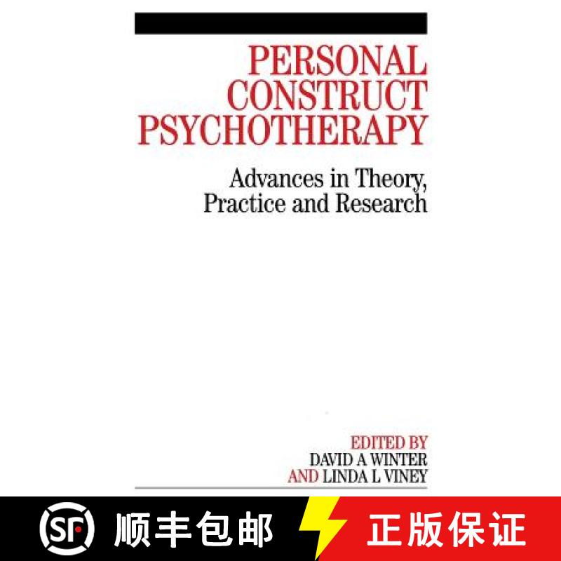 【3-4周达】Personal Construct Psychotherapy - Advances In Theory, Practice And Research [Wiley心理学] [9781861563941]