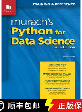 预订 Murach's Python for Data Science (2nd Edition): Training and Reference [9781943873173]