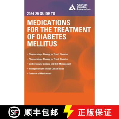 【3-4周达】2024-25 Guide to Medications for the Treatment of Diabetes Mellitus [9781580408387]