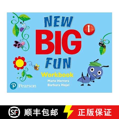 【3-4周达】New Big Fun - (AE) - 2nd Edition (2019) - Workbook - Level 1 [9781292265735]