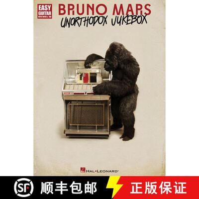 【3-4周达】Bruno Mars - Unorthodox Jukebox: Easy Guitar with Notes & Tab [9781480353657]