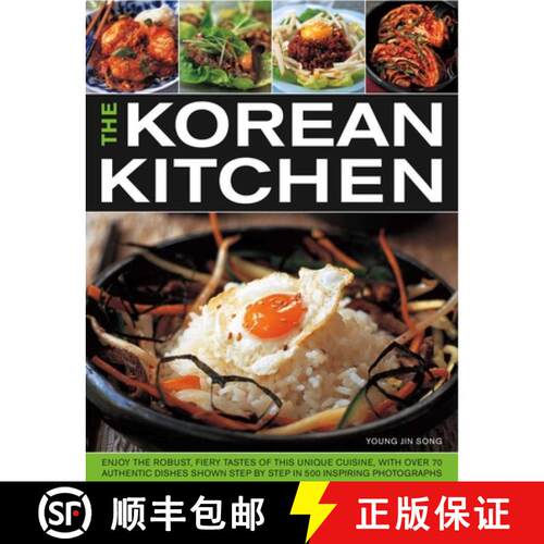 【3-4周达】Korean Kitchen: Enjoy the Robust, Fiery Tastes of This Unique Cuisine with Over 70 Authent... [9781844768226]