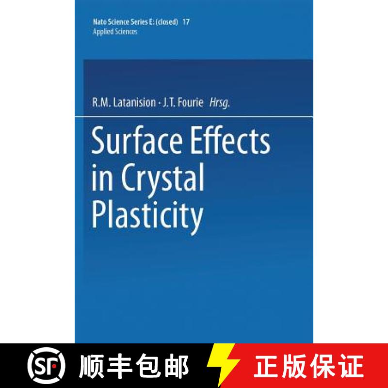 【3-4周达】Surface Effects in Crystal Plasticity [9789401196932]