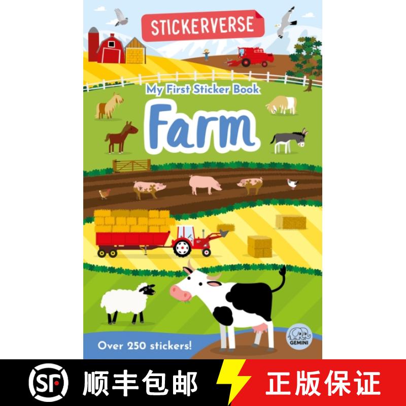 【3-4周达】Stickerverse - My First Sticker Book Farm [9781917082648]图片