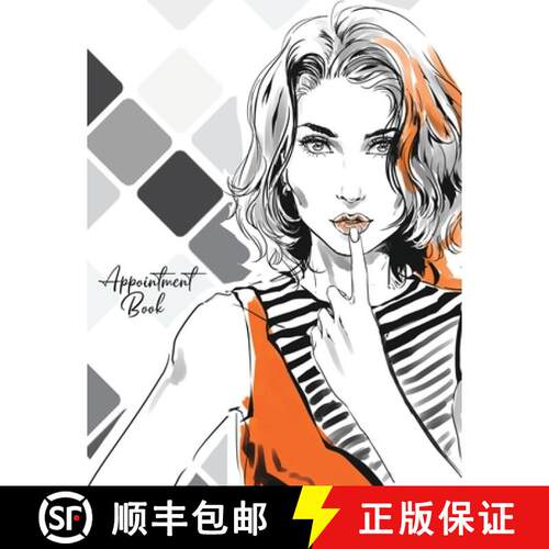 【3-4周达】Appointment Book: Undated (Start Any Time) : 4 Column with 15 Minute Increments [9781908567932]