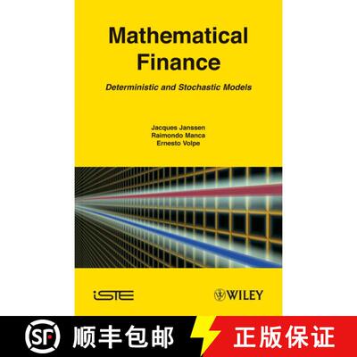 【3-4周达】精装 Mathematical Finance [Wiley数学] [9781848210813]