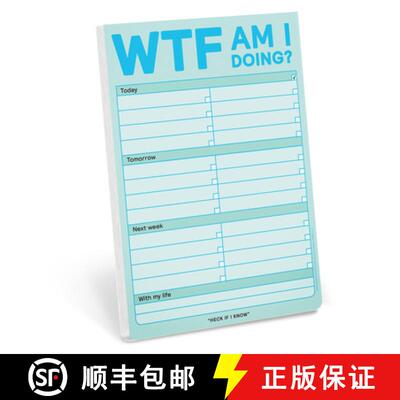 【3-4周达】Knock Knock WTF Am I Doing? Pad (Pastel Edition) [9781683492801]