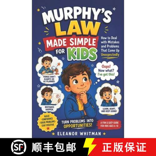 【3-4周达】Murphys Law Made for Kids: How to deal with mistakes and problems that come up unexpectedly [9781105245152]