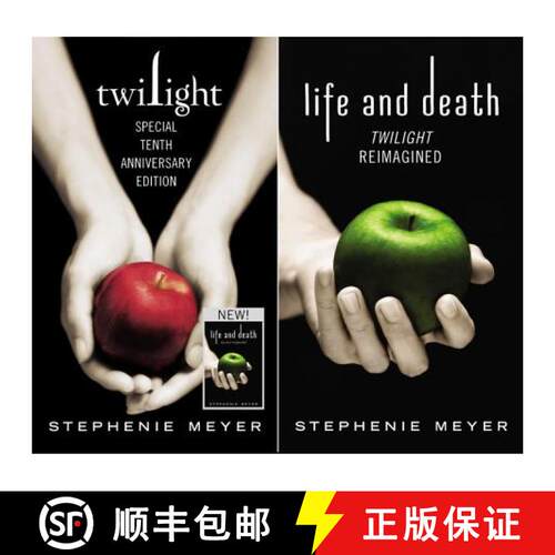 预订 精装 Twilight Tenth Anniversary/Life and Death Dual Edition [9780316268394]