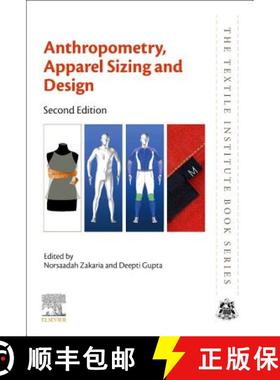【3-4周达】ELS Anthropometry, Apparel Sizing and Design [9780081026045]