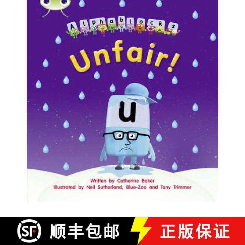 【3-4周达】Unfair!: Alphablocks Phase 3 (Fiction) [9781408279663]
