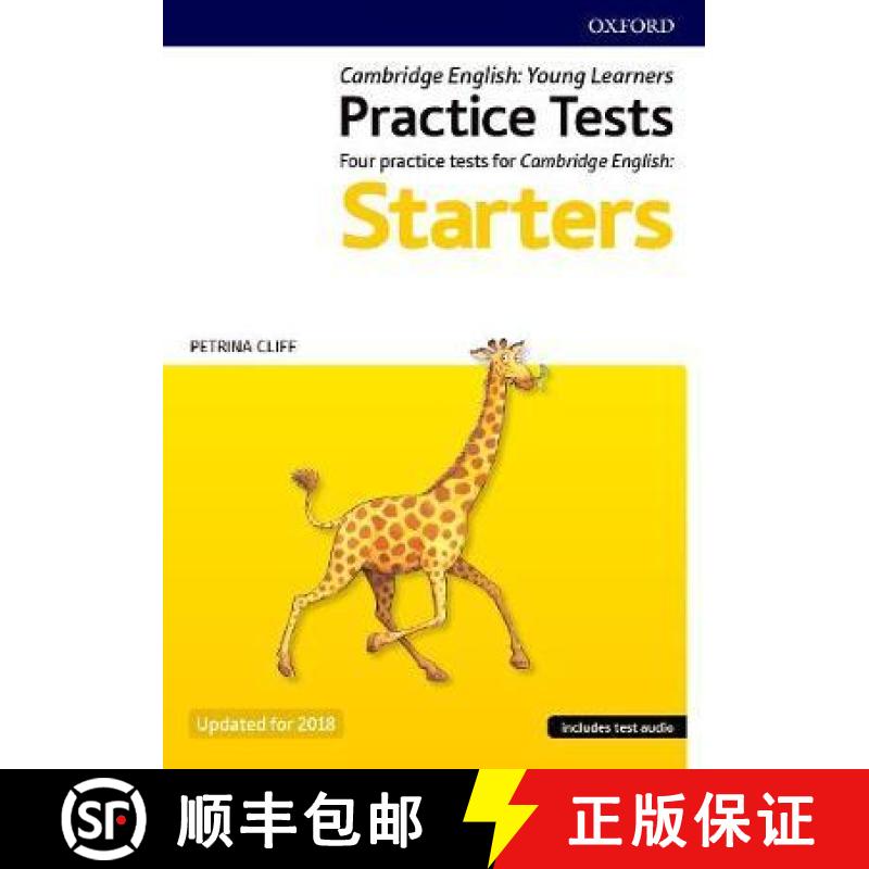 【3-4周达】Cambridge English Qualifications Young Learners Practice Tests: Pre A1: Starters Pack: Pra... [9780194042581]