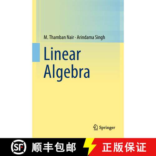 【3-4周达】精装 Linear Algebra (1st ed. 2018) [9789811309250]