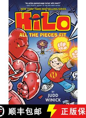 【3-4周达】Hilo Book 6: All the Pieces Fit: (A Graphic Novel) [9780525644071]