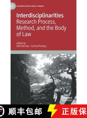 【3-4周达】Interdisciplinarities : Research Process, Method, and the Body of Law [9783030892968]