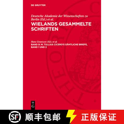 【3-4周达】M. Tullius Cicero's Sämtliche Briefe, Band 1 Und 2: Wielgs2-B, Band 9 [9783112777763]
