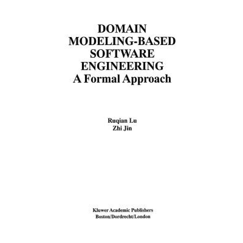 预订 domain modeling-based software engin. [9780792378891]
